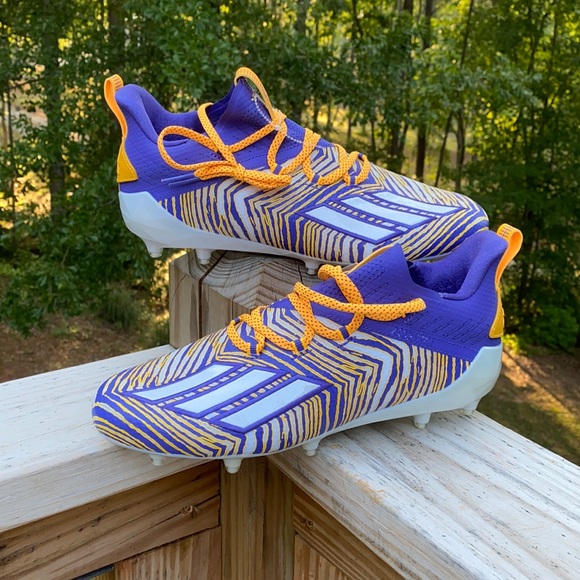 Adizero 0 Zubaz Football Cleats Sz 105 